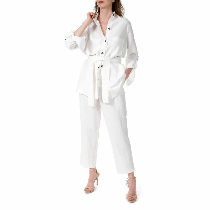 Iga Cream White Pants By Aggi 5 Iga Cream White Pants By Aggi - Image 3