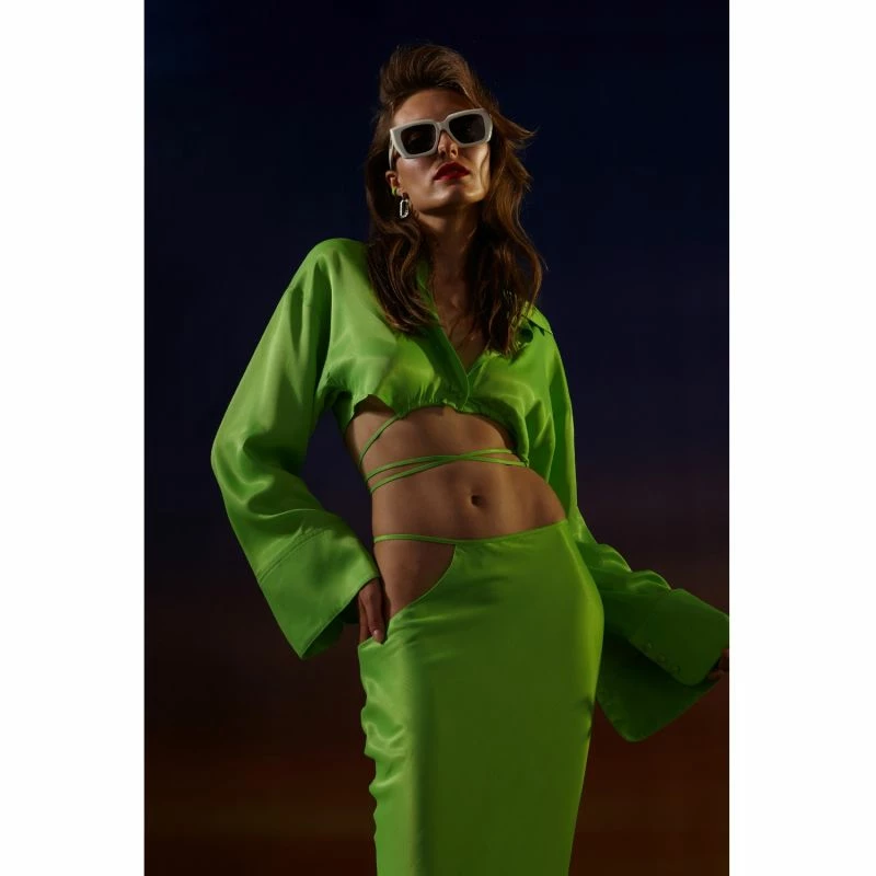 Faye Green Flash Skirt By Aggi 7 Faye Green Flash Skirt By Aggi - Image 5