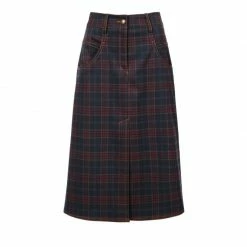 Chalia Tartan Skirt By Aggi