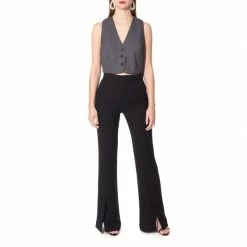 Pants Monica Designer Black - Long By Aggi 10 Pants Monica Designer Black - Long By Aggi -Aggi Elegant Store tjftwk6cfnvfqytfnrnq
