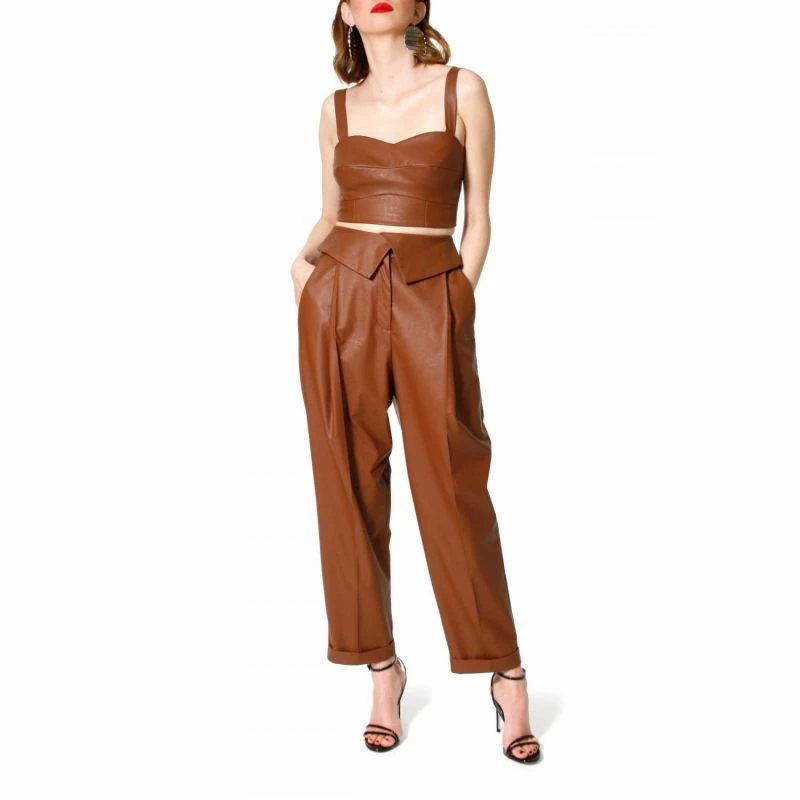 Xenia Raw Umber Pants By Aggi 4 Xenia Raw Umber Pants By Aggi - Image 2