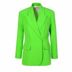 Ramona Green Flash Blazer By Aggi