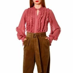 Blouse Marley Old Rose By Aggi 6 Blouse Marley Old Rose By Aggi -Aggi Elegant Store uz3akjzykwmfhjvftelj