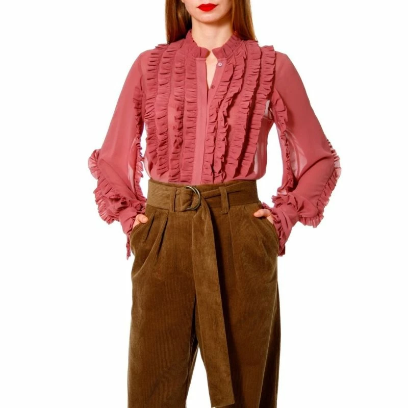 Blouse Marley Old Rose By Aggi 4 Blouse Marley Old Rose By Aggi - Image 2