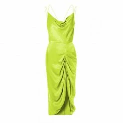 Ava Wild Lime Dress By Aggi