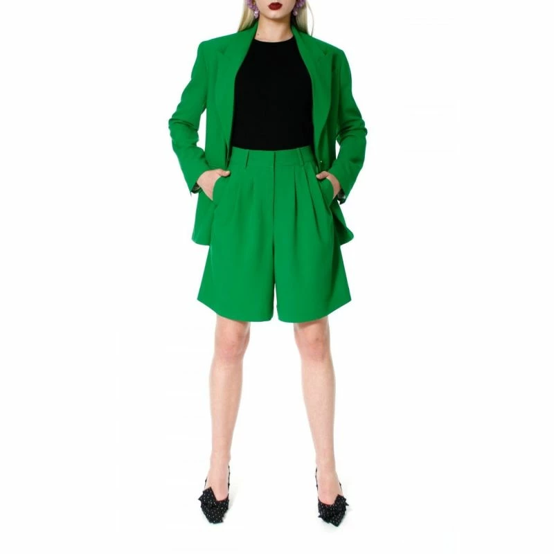 Bermuda Shorts Billie Poison Green By Aggi 4 Bermuda Shorts Billie Poison Green By Aggi - Image 2