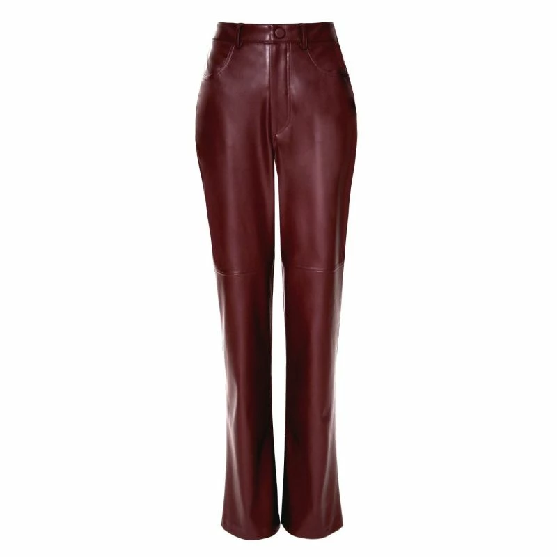 Nora Malaga Wine Pants By Aggi 3 Nora Malaga Wine Pants By Aggi