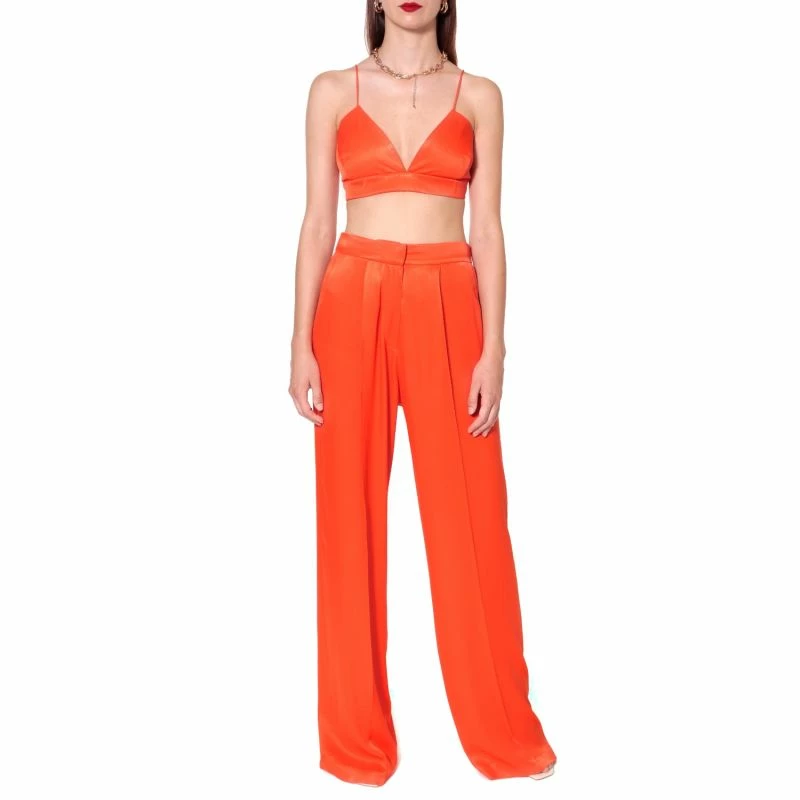 Asha Satin Nasturtium Bralette Top By Aggi 4 Asha Satin Nasturtium Bralette Top By Aggi - Image 2