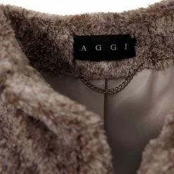 Faux Fur Jacket Heidi Beige By Aggi -Aggi Elegant Store wtsgqt6sbbk7dcagfbzi