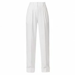 Frankie Aesthetic White Trousers - Long By Aggi