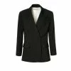Ramona Neutral Black Blazer By Aggi 2 Ramona Neutral Black Blazer By Aggi -Aggi Elegant Store xisgcqqlwtirkbwpphct