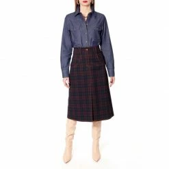 Chalia Tartan Skirt By Aggi 11 Chalia Tartan Skirt By Aggi -Aggi Elegant Store zi7dzlhqywmfe29knoqp