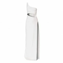 Gina All White Dress By Aggi