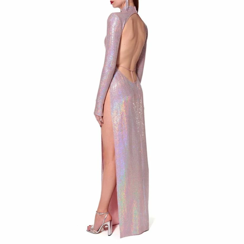 Candice Holographic Pink Dress By Aggi 11 Candice Holographic Pink Dress By Aggi - Image 9